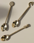 Pineapple Brass Spoon