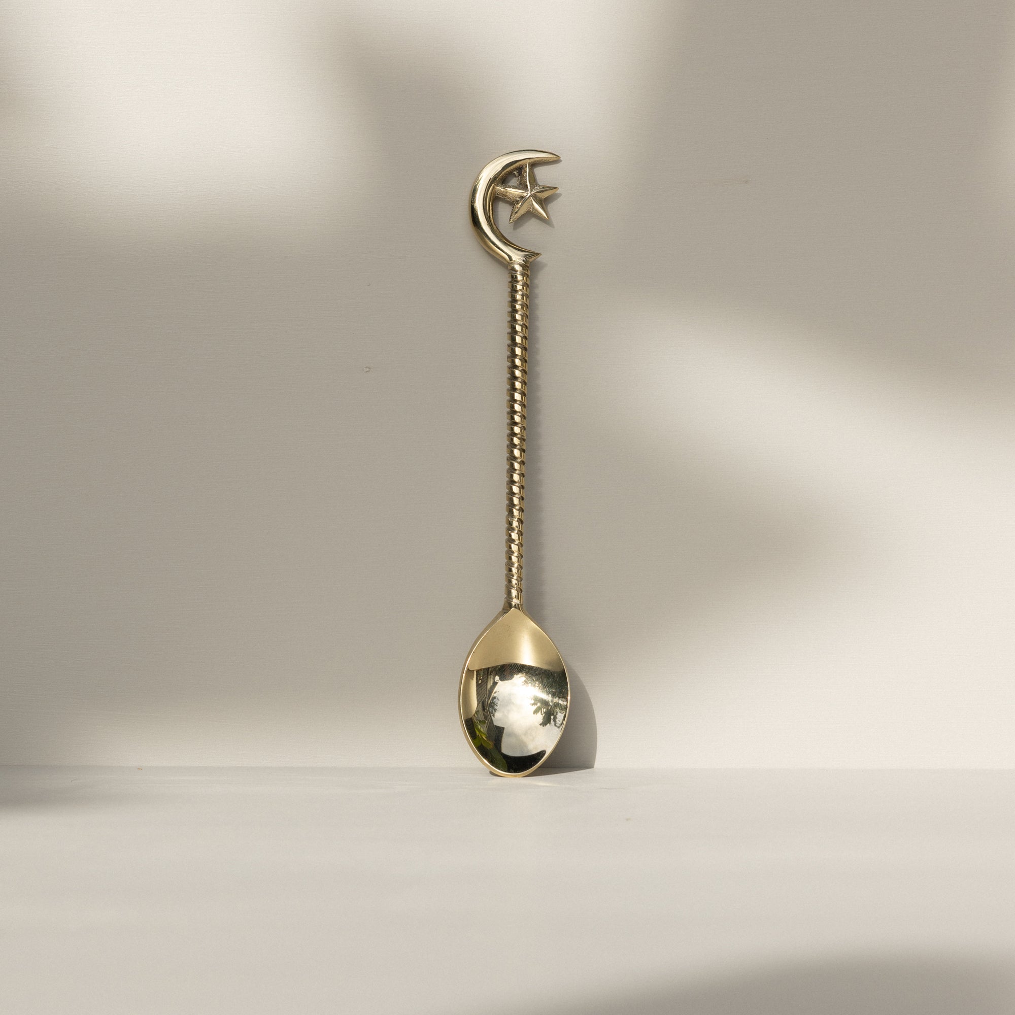 Moon Brass Spoon